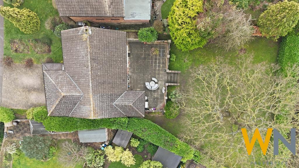 Aerial view, land