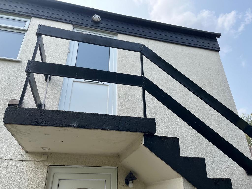 Stairs to flat