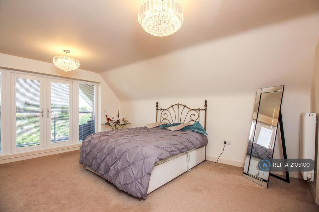 Master Bedroom With Balcony