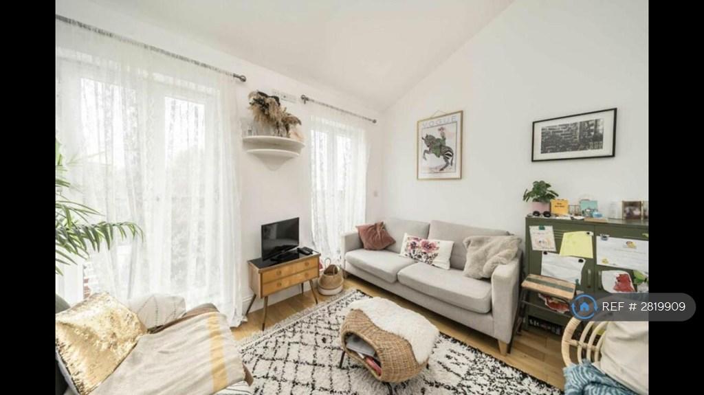 Living Room Of Open-Plan Area