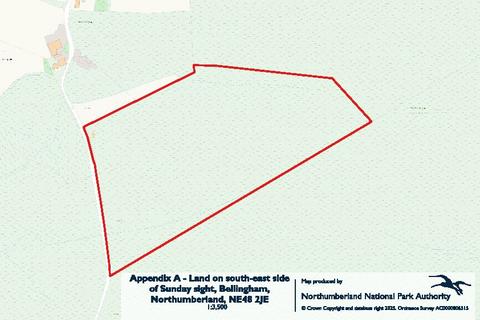 undefined, Land on the South-East side of Sundaysight, Bellingham, Hexham,, Northumberland, Newcastle upon Tyne NE48 2JE