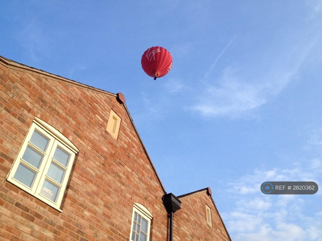 Balloon Over The Cottage