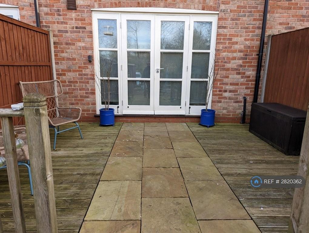Rear Patio