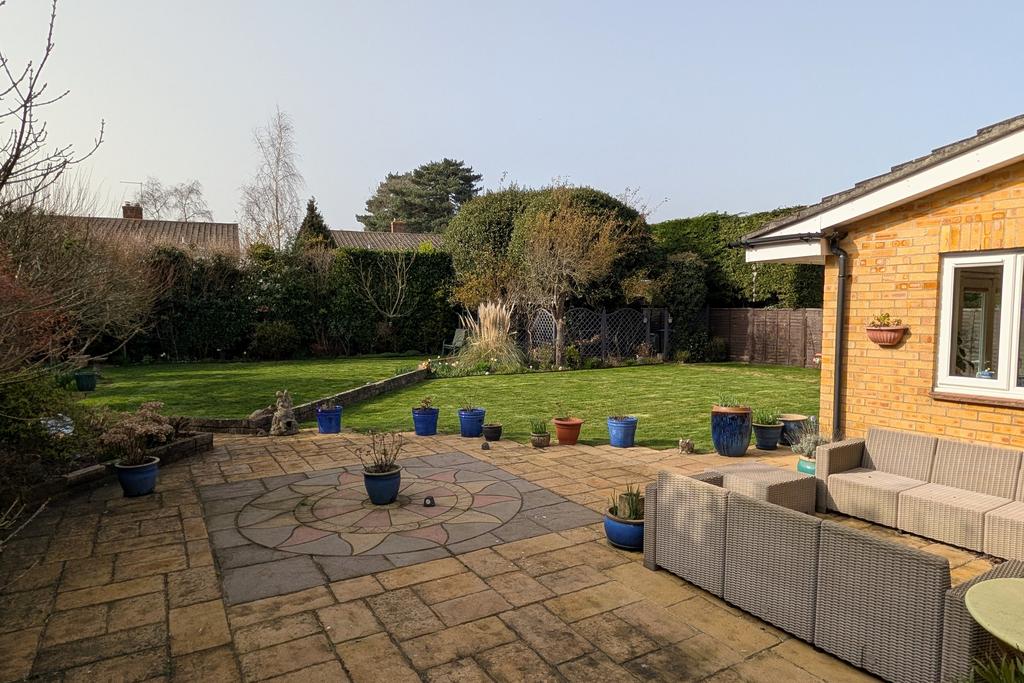 Rear garden