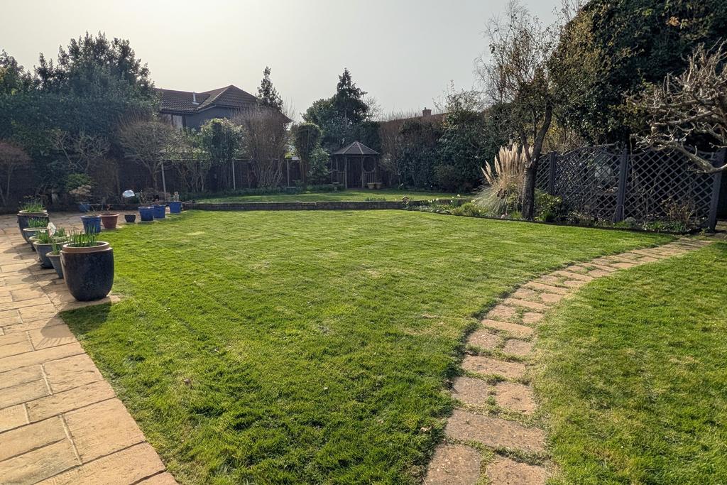 Rear garden