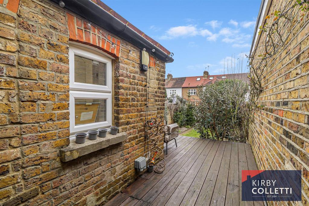Rear garden