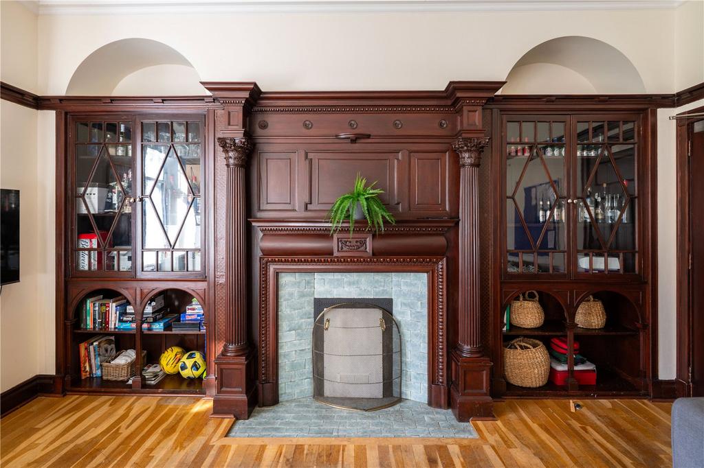 Timber Fireplace