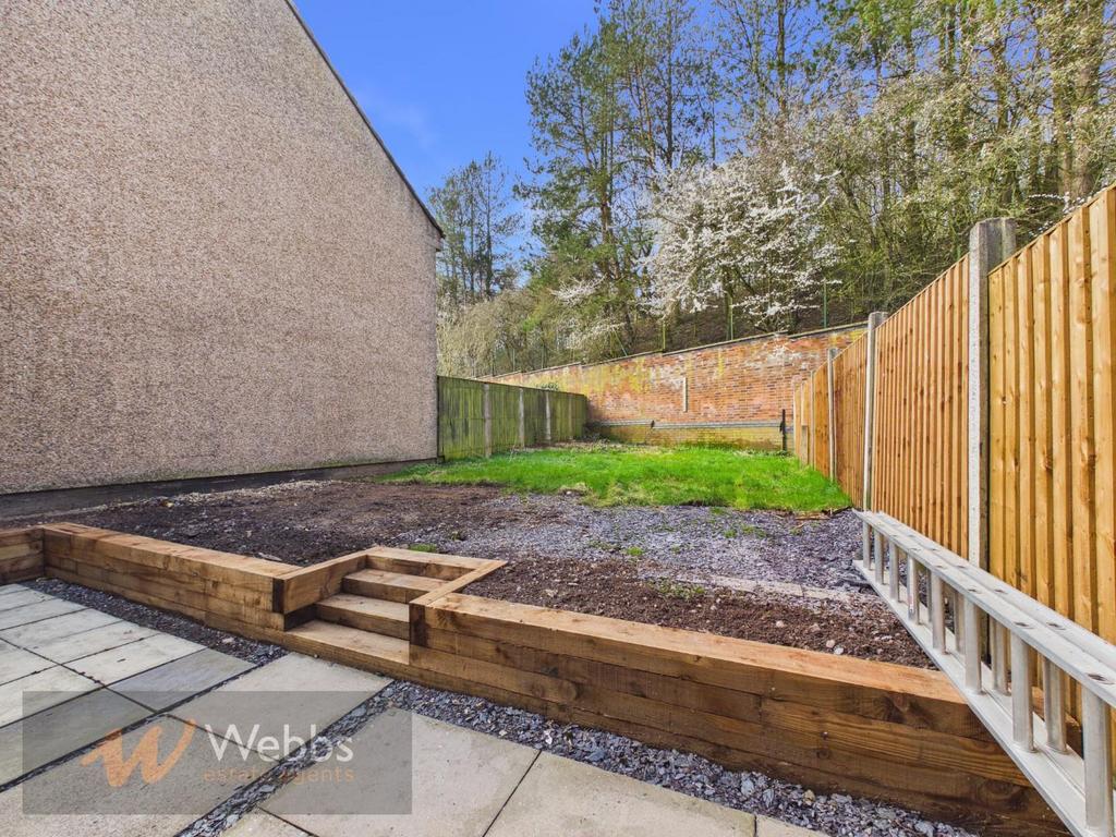 Rear garden