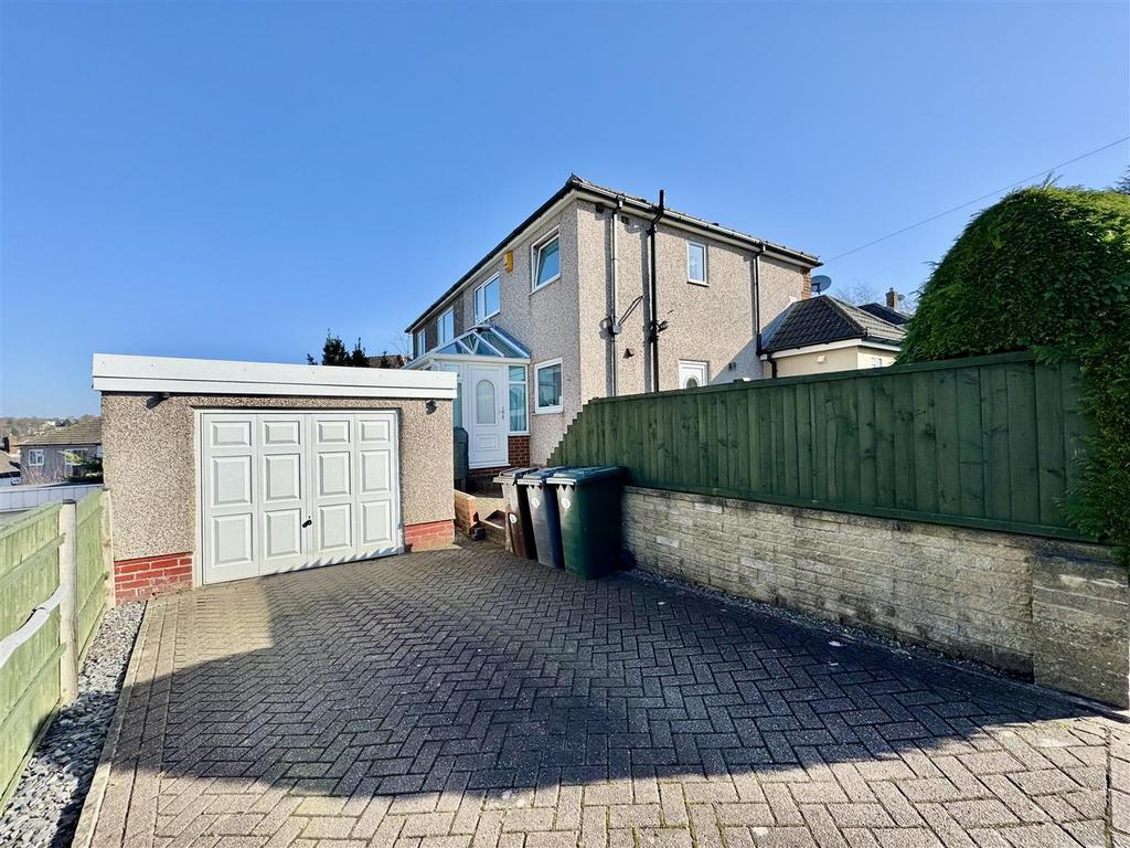 Garage and driveway