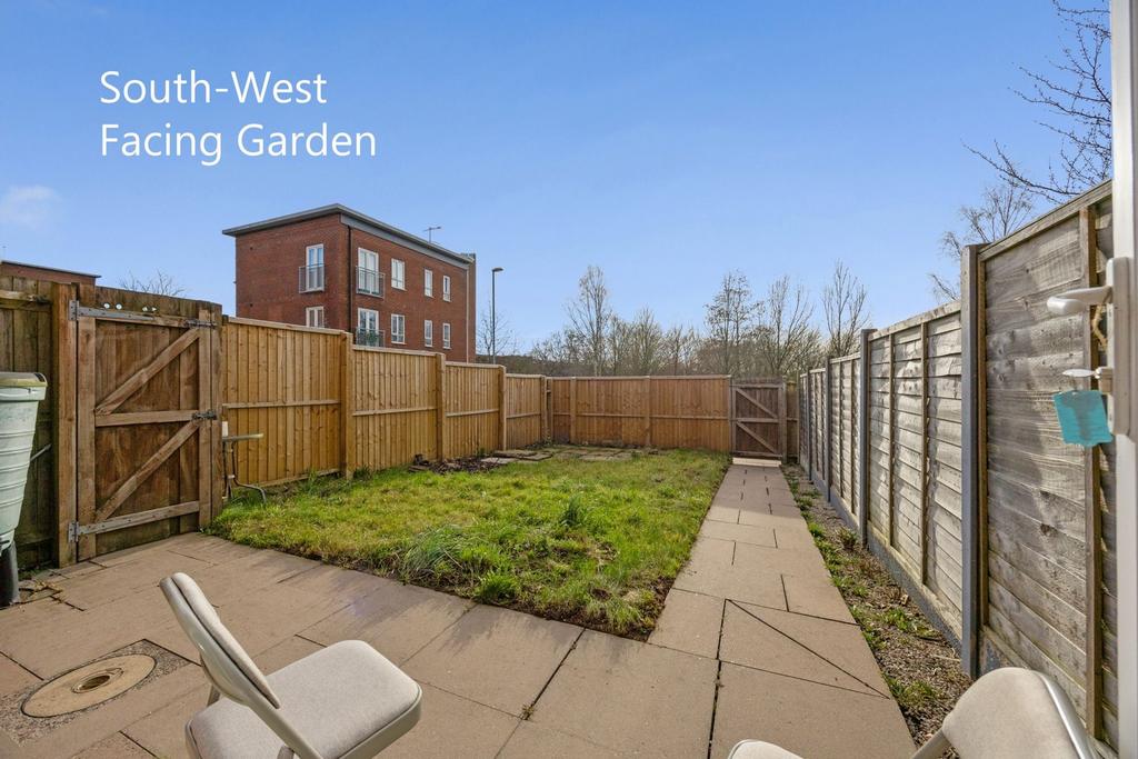 South facing garden