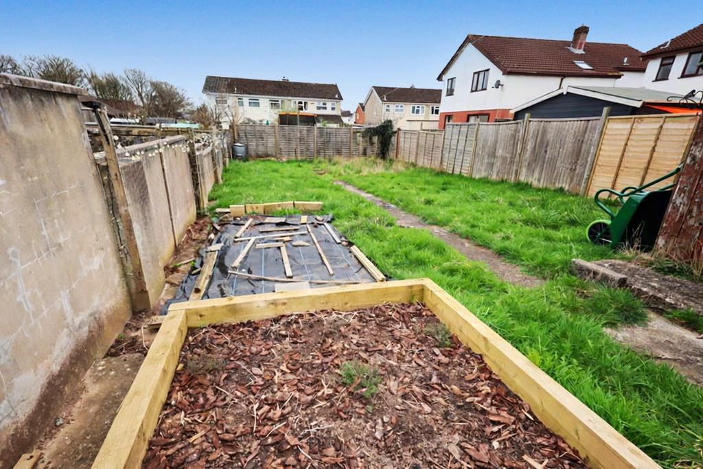 Rear garden