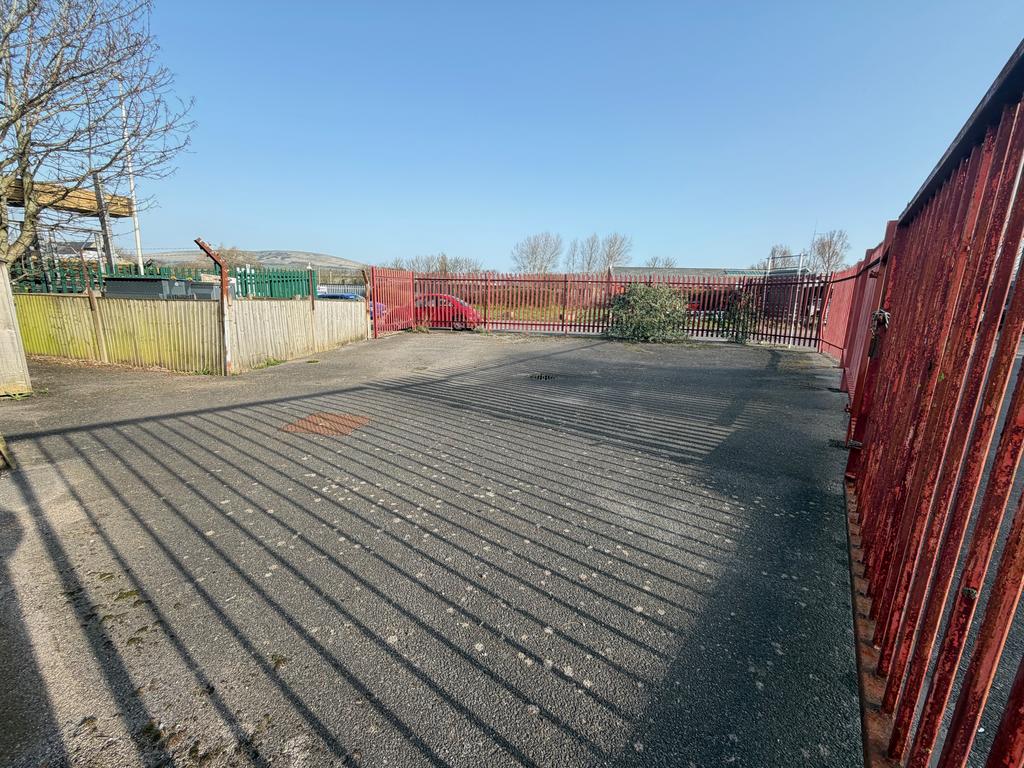 Gated storage yard (approximate area of 131...