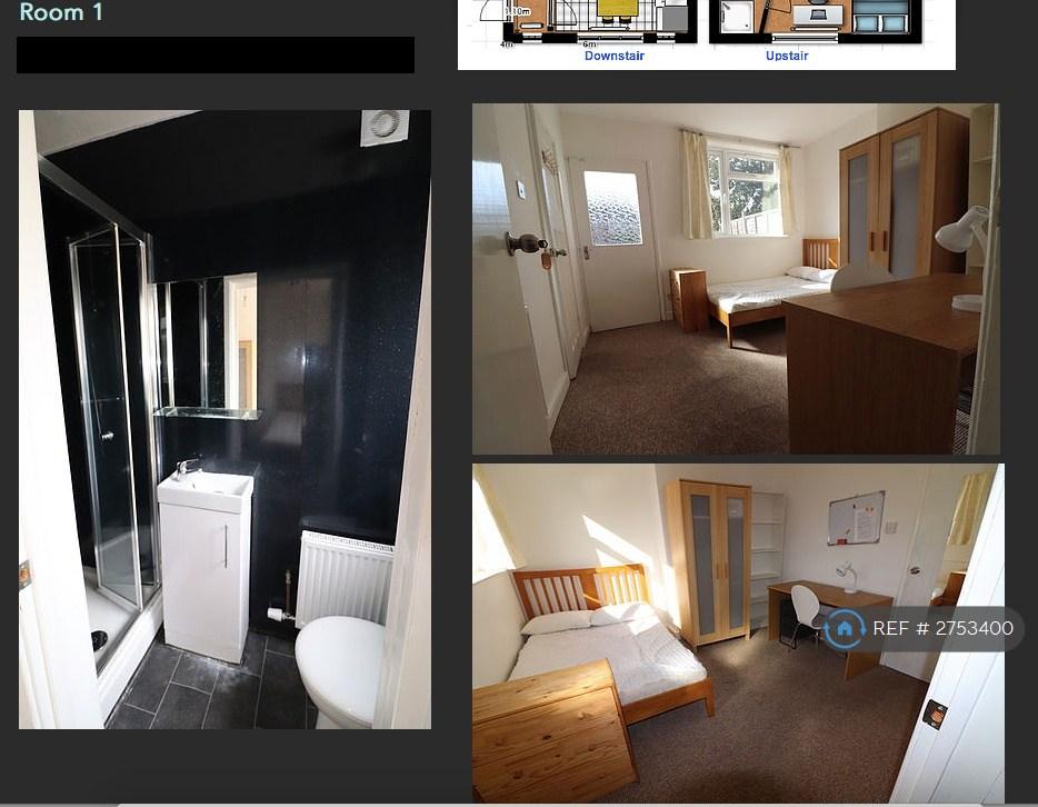 Room 1 - £600/Monthly