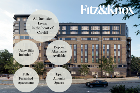 undefined, Plot 3.21, Comfy Apartment at Fitz & Knox, 10 Fitzalan Place CF24