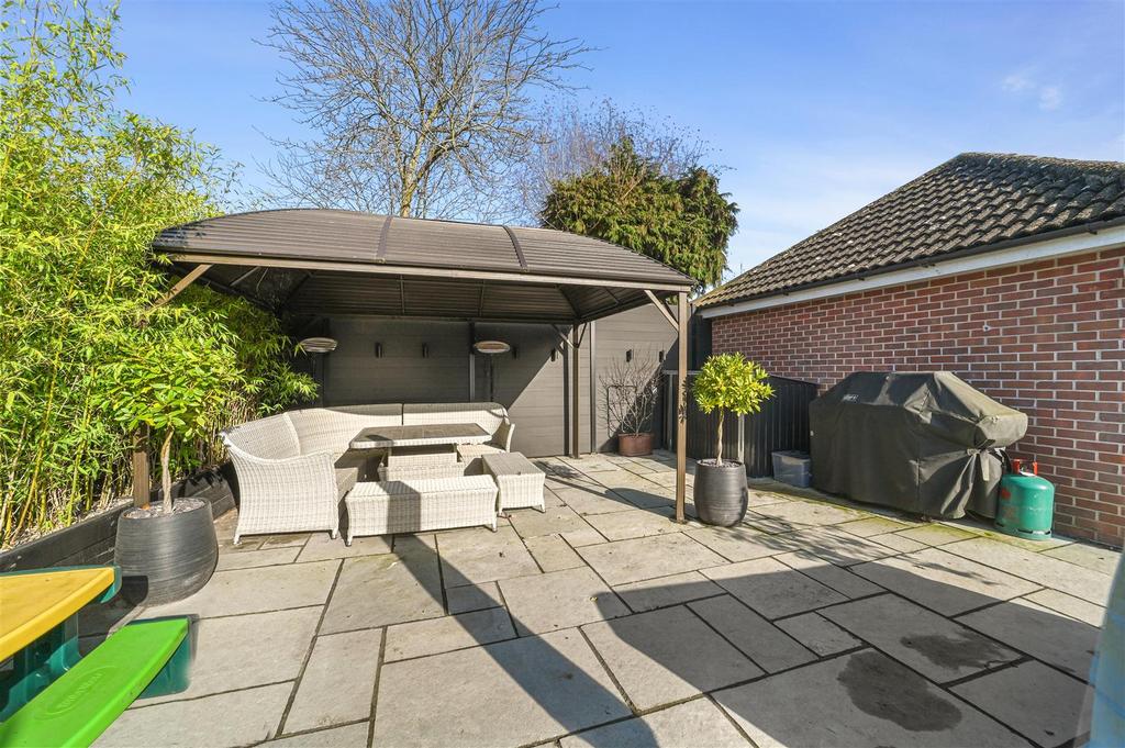Rear garden