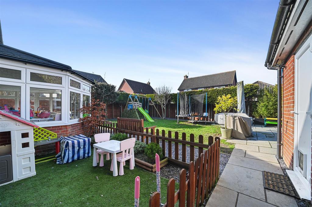 Rear garden