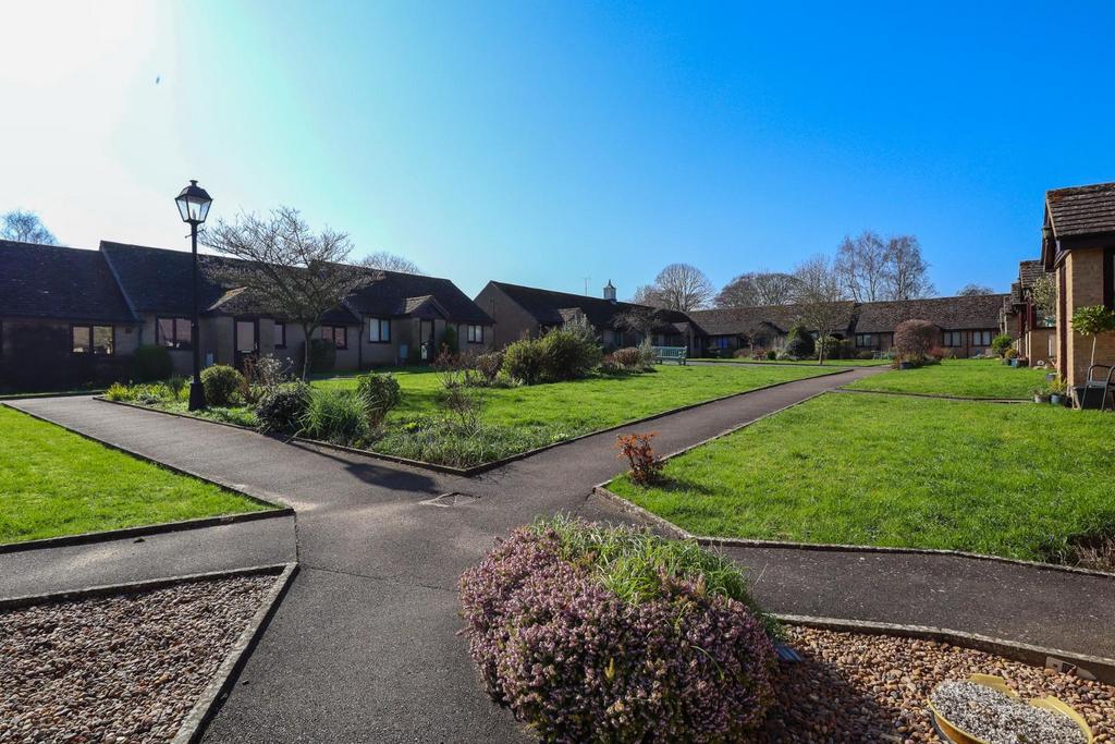 Street scene with property, garden