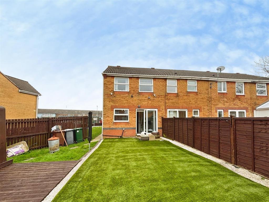Rear of Property