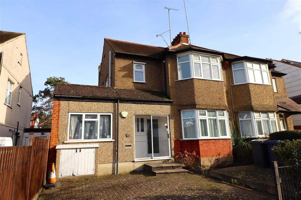 Semi-detached house exterior