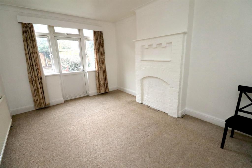 Living room, fireplace