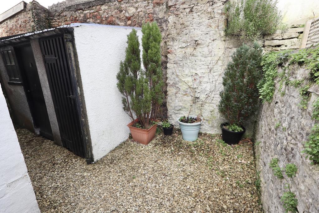Rear courtyard