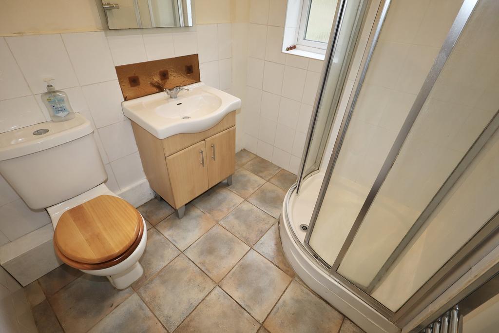Downstairs shower room