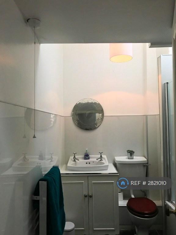 Bathroom With Shower Over Bath
