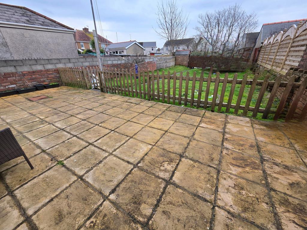 Rear garden