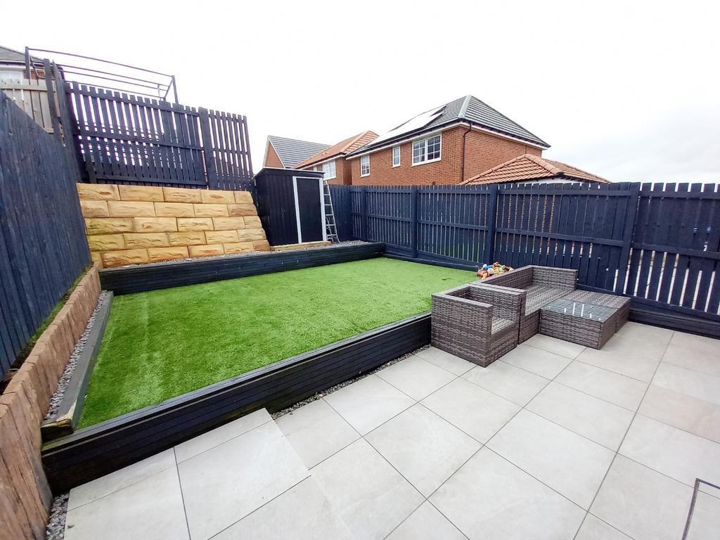 Rear garden