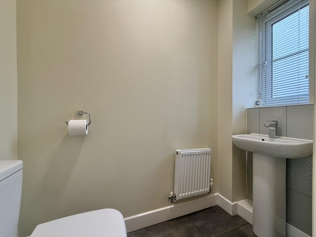 Ground floor cloakroom