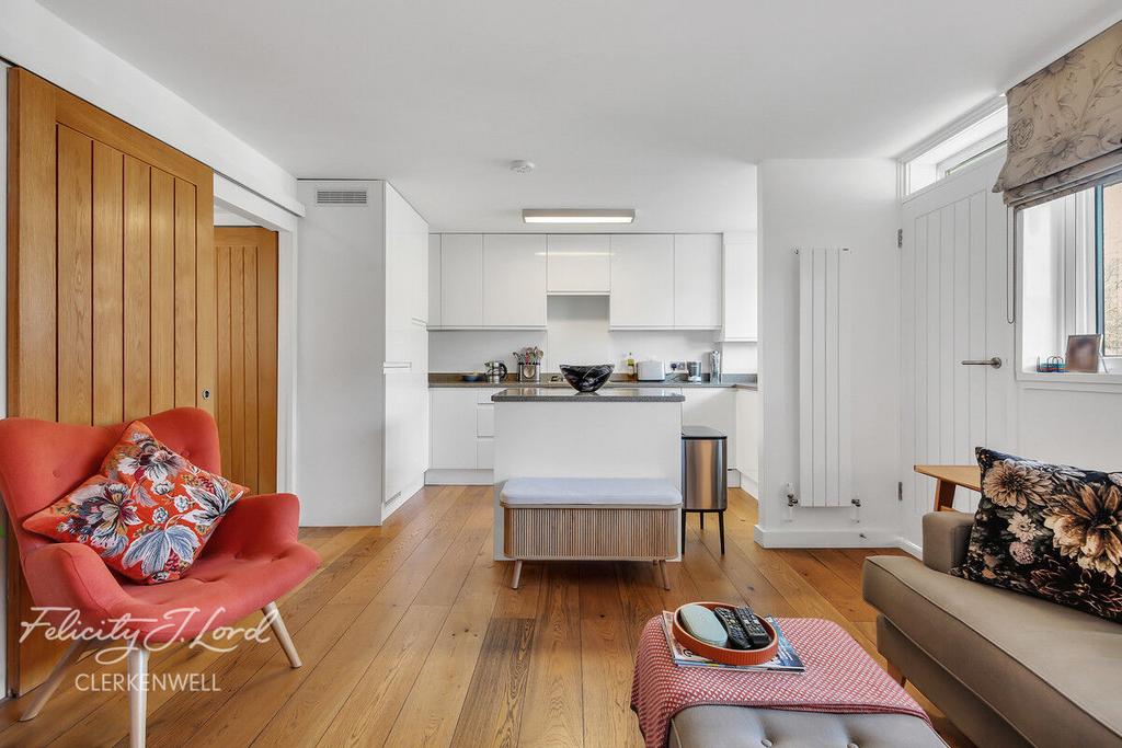 Open-plan living area, open plan living