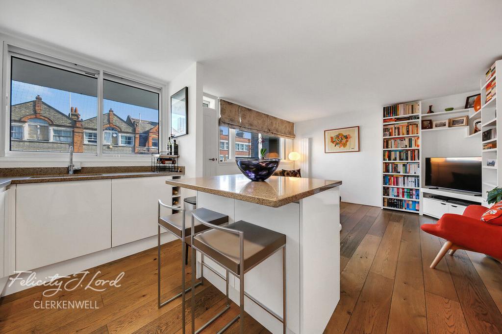 Open-plan living area, open plan living