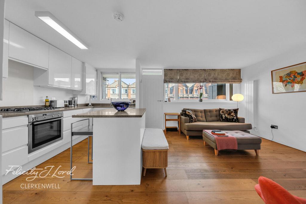 Open-plan living area, open plan living