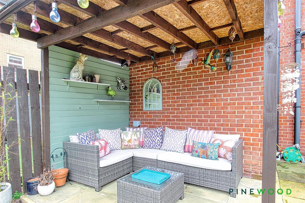 Rear garden