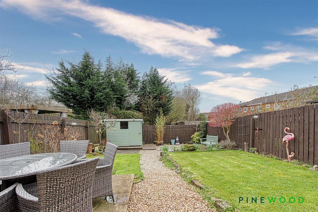 Rear garden