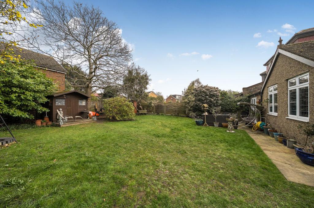 Rear garden
