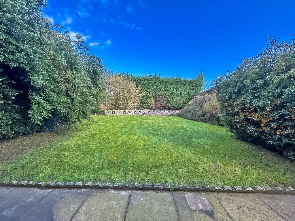 Rear garden