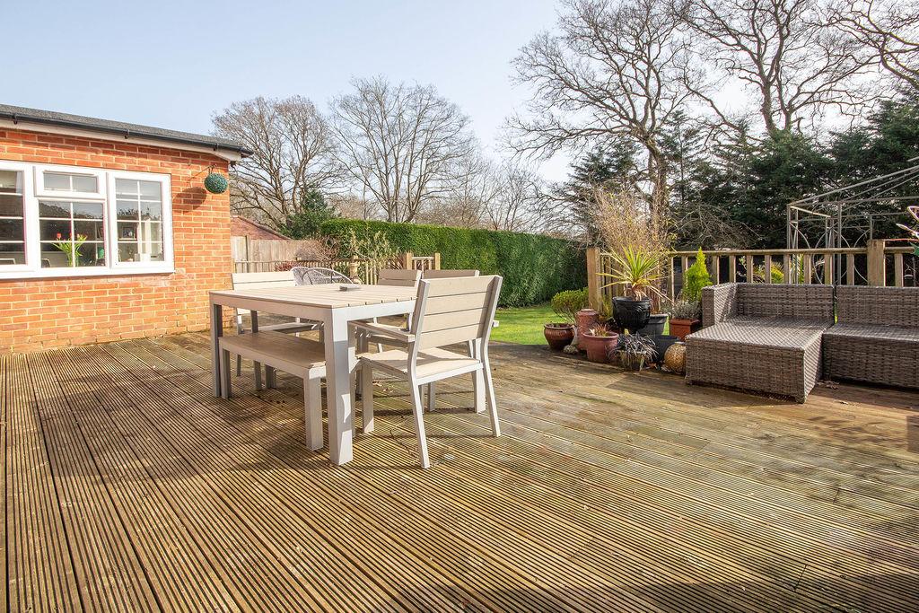 Decked Seating Area