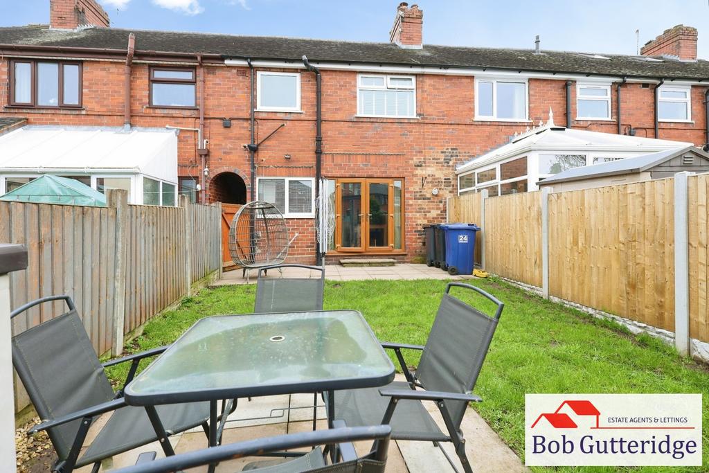 Enclosed rear garden