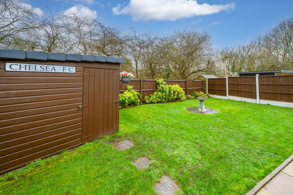 Rear garden