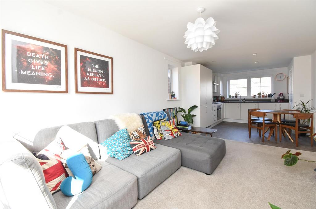 Open plan living space