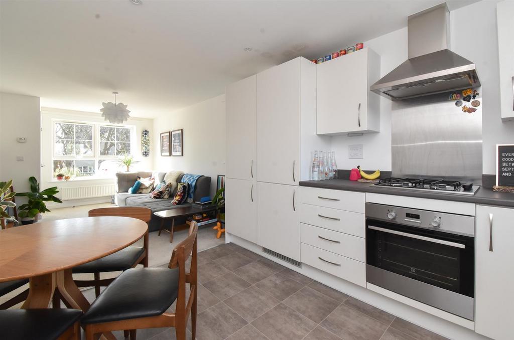 Open plan living space