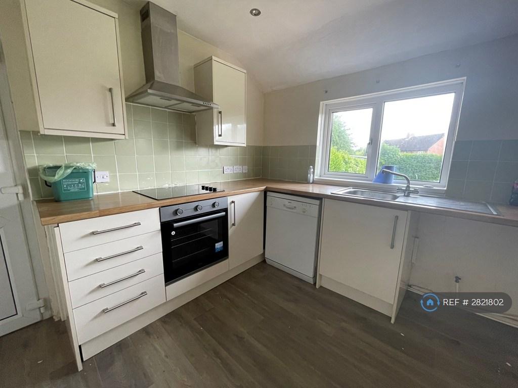 Kitchen With Dishwasher And New Oven