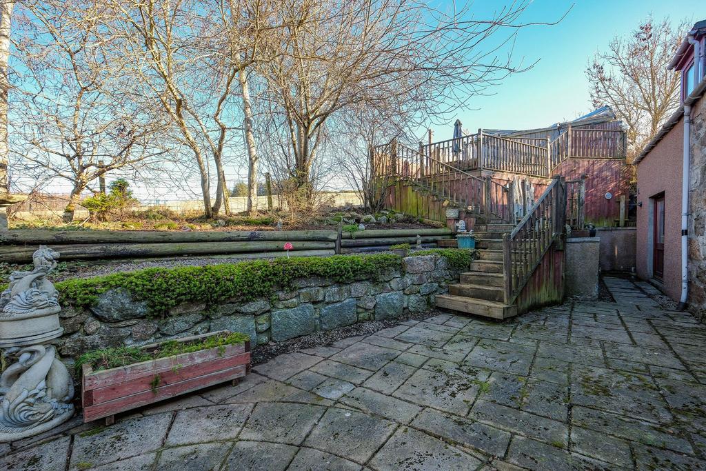 Rear patio and decking