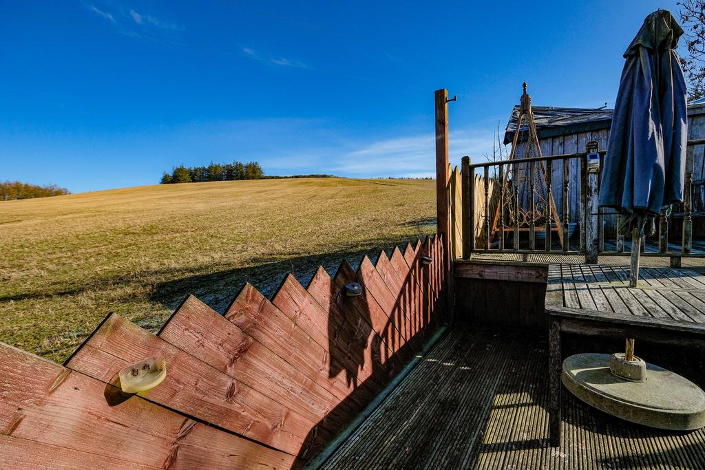 Decked terrace