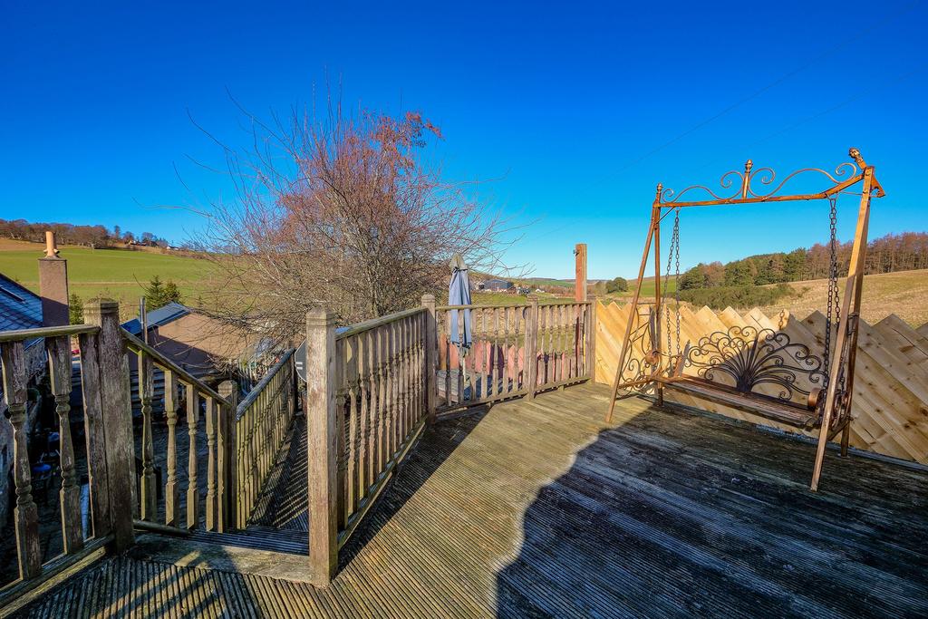 Decked terrace