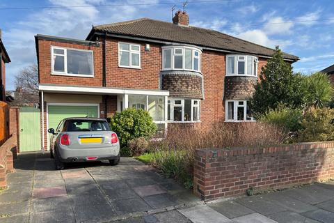 4 bedroom semi-detached house for sale, Longridge Drive, Whitley Bay, Tyne and Wear, NE26 3EL