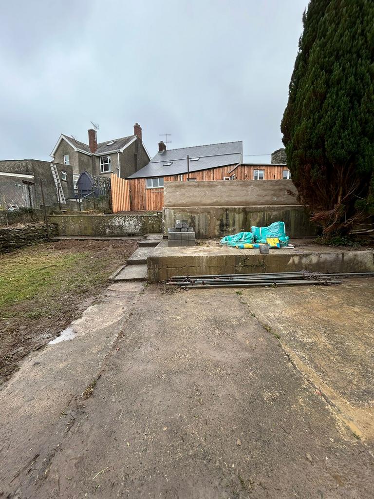 Parking and driveway