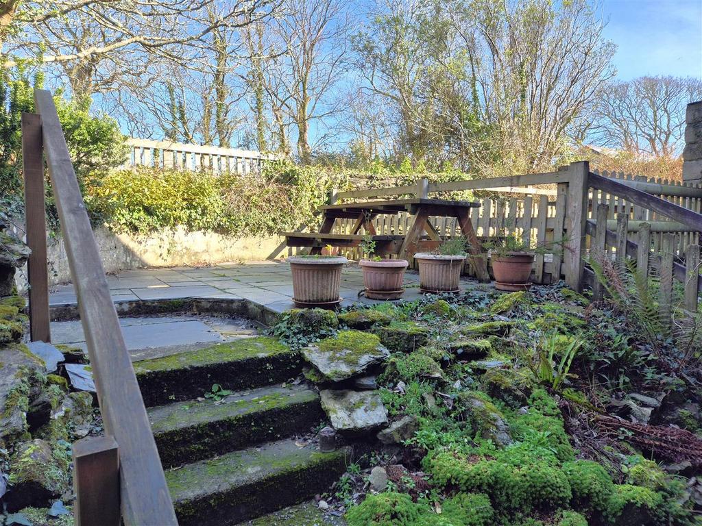 Rear terrace