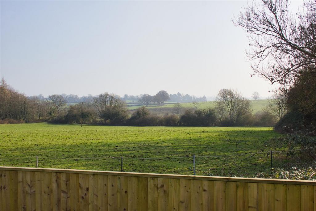 View from rear garden